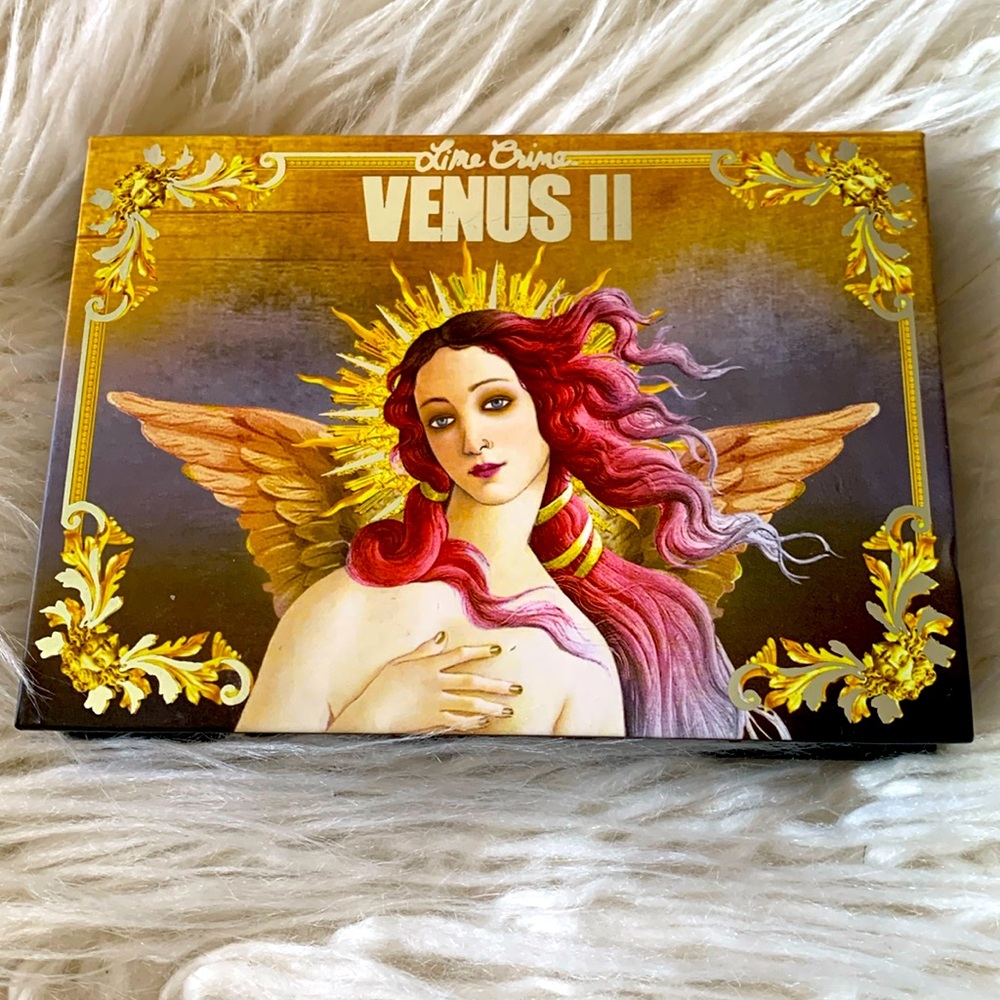 Lime Crime eyeshadow set. VENUS II eye and face palette. BRAND NEW, never used.